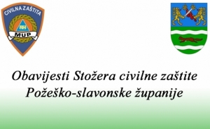 Požeško-slavonska županija bilježi novih 9 osoba pozitivnih na korona virus
