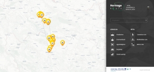Razvijene „Heritage route“ mobilna aplikacija i interaktivna karta