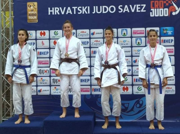 Lana Knaus iz Judo kluba "Slavonac" ponovno osvojila medalju na Državnom prvenstvu