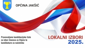 Pravovaljane kandidacijske liste za izbor članova za Vijeće te kandidature za načelnika Jakšića