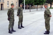 U vojarni u Požegi počela obuka vrhunskih sportaša Mateja Vidovića i Eliasa Kolege na dragovoljnom vojnom osposobljavanju