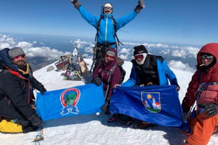 Silvija i Ratimir Čajka - prvi Požežani koji su se popeli na Elbrus, najviši vrh Europe