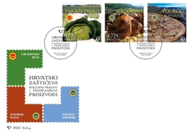 Zaštićeni hrvatski poljoprivredni i prehrambeni proizvodi na novoj seriji prigodnih poštanskih maraka