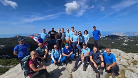 Skupina planinara HPD &quot;Gojzerica&quot; na dvodnevnom pohodu kroz Nacionalni park Sjeverni Velebit