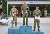 U požeškoj vojarni 123. brigade HV  uručenje nagrada pobjednicima natjecanja Prvi za Hrvatsku 2023.