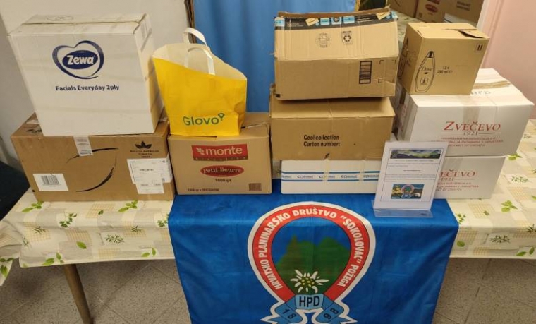 Humanitarna akcija članova HPD "Sokolovac" Požega "Dobro je učiniti Dobro"