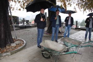 Novi centralni plato ispred kapelice