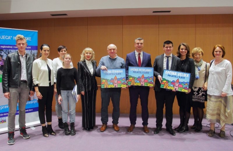 Općina Velika dobila počasni status "Općina - prijatelj djece"