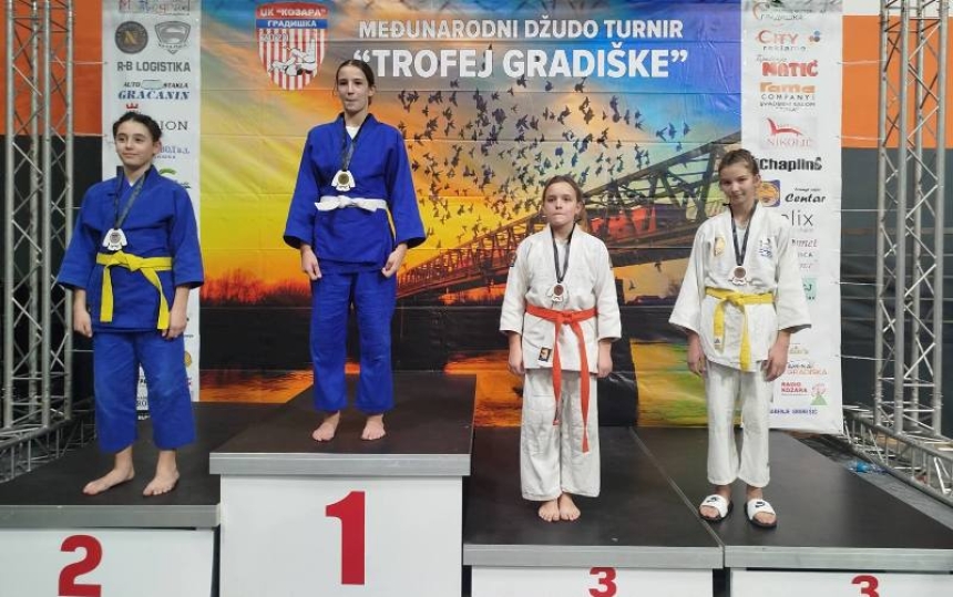Na Međunarodnom turniru "Trofej Gradiške" 9 medalja za Judo klub "Slavonac" iz Čaglina