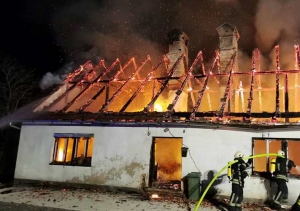 Noćas izgorjela kuća u Ruševu