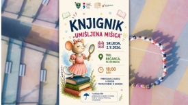 Zadnji ovogodišnji Knjignik na Trg bećarca donosi predstavu ''Umišljena mišica'' u izvedbi Teatra Mjesec iz Zagreba