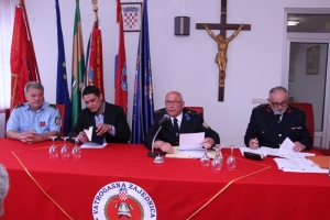 Za predsjednika izabran Šimun Miletić a zapovjednika Zdenko Mautner