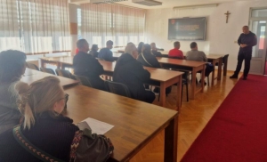 Vatrogasci JVP Požega educirali članove Udruge slijepih o sigurnosti i postupanju u kriznim situacijama