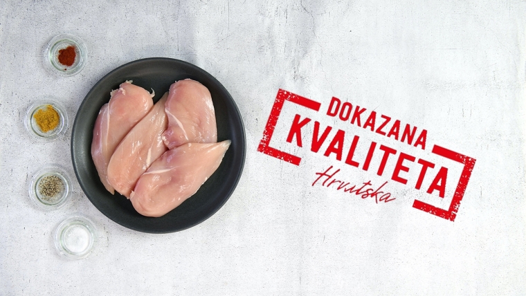 Priznata četvrta oznaka „Dokazana kvaliteta - Hrvatska“ za meso peradi