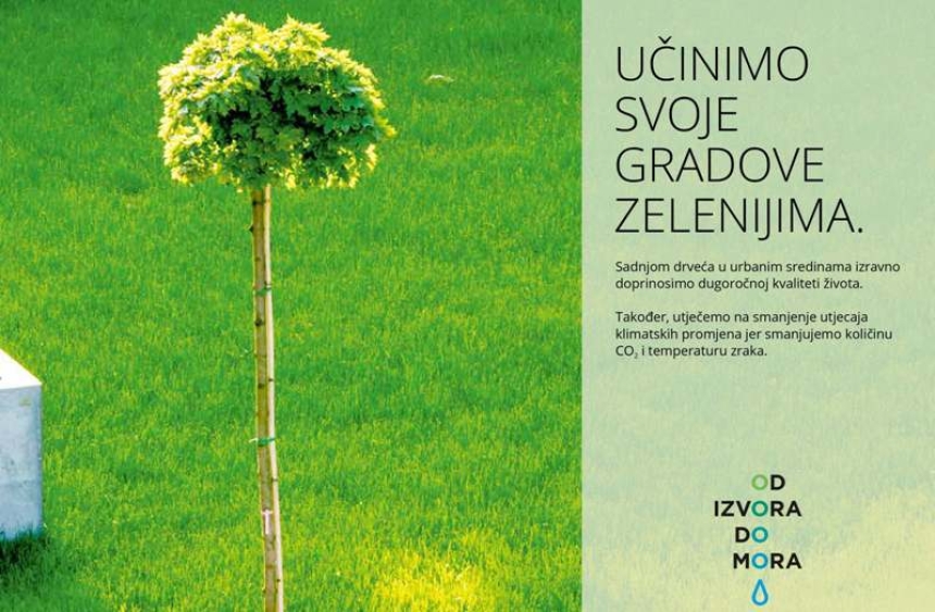U ekološkom projektu "Od izvora do mora" sudjelovat će 30 gradova - od malih Lipik, Pakrac i Pleternica