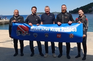 Članovi Ronilačkog kluba Požega sudjelovali na 28. ekološkoj akciji čišćenja podmorja &quot;Dubrovnik 2025&quot;