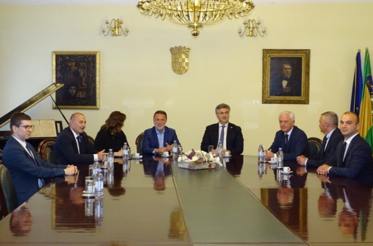 Predsjednik Vlade RH Andrej Plenković u posjetu Gradu Požegi