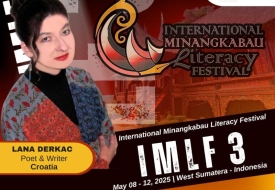 Požežanka Lana Derkač na 3. International Minangkabau Literacy Festivalu u Indoneziji
