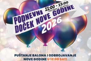 Najavljen Podnevni doček Nove godine u Pakracu od 11 do 15 sati uz balone i bogatu tombolu