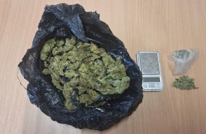 U pretrazi kuće 24-godišnjaka s područja Pleternice pronađeni paketići cannabis marihuane i digitalna vaga - sve spremno za prodaju