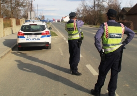 Ciljanu akciju nadzora brzine policija će provoditi u petak 9. kolovoza od 14 - 19 sati na području PU požeško-slavonske