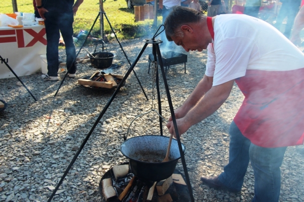 Kuhali uz dvorac baruna Trenka