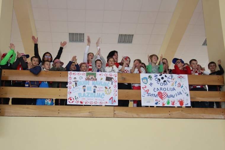 Preventivni projekt "Budi navijač, ne razbijač" proveden u kutjevačkoj školi
