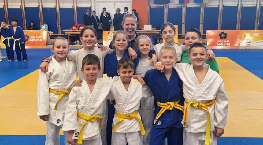 Judo klub "Jigoro" iz Jakšića nastupio na teškom Međunarodom judo turniru "Sakura kup" - osvojili 8 medalja i 3 pehara