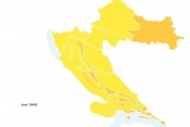 Meteoalarm za danas izdao narančasto upozorenje za nekoliko regija