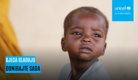 UNICEF pokrenuo humanitarnu kampanju za spas izgladnjele djece Sudana, Jemena i Gaze - milijuni djece pate od pothranjenosti