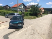 Prometna nesreća s materijalnom štetom u Kutjevu