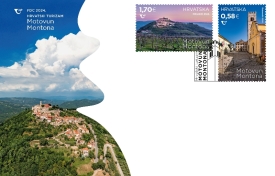 Motovun – dragulj unutrašnjosti Istre na novim poštanskim markama serije „Hrvatski turizam“