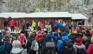 Članovi HPD "Sokolovac" Požega sudjelovali u 14. pohodu na najviši vrh Slavonije na Psunju pod snijegom