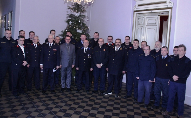 Župan Tomaševič: "Spašavali ste ne štedeći sebe"