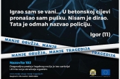 Modernizirana kampanja „MANJE ORUŽJA, MANJE TRAGEDIJA“ u sklopu Fonda za unutarnju sigurnost Europske unije