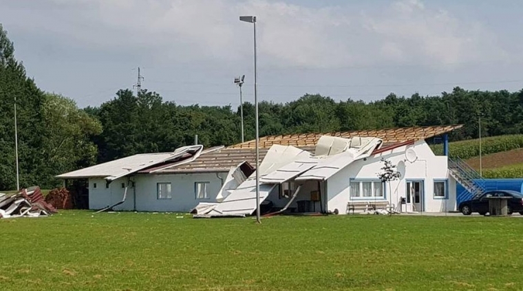 Olujno nevrijeme u Mihaljevcima: "Sav naš trud nestao je u desetak minuta"