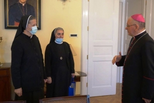 Biskup msgr Antun Škvorčević primio vrhovnu glavaricu Družbe sestara Služavki Maloga Isusa