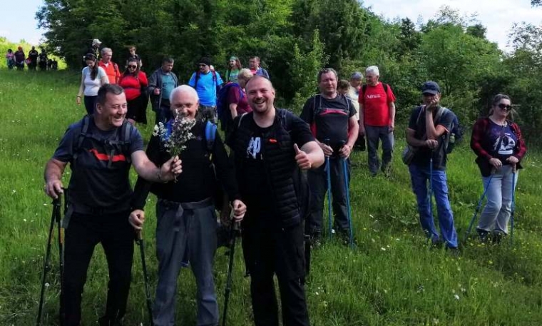 Članovi HPD Sokolovac na izlet "Sovsko jezero 2021." sa dva slavonska planinarska društva