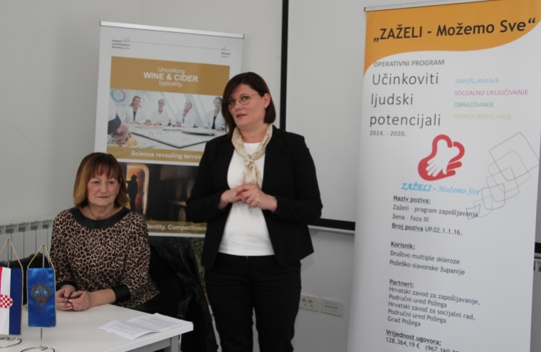 Početna konferencija projekta "Zaželi - Možemo Sve" Društva multiple skleroze Požeško-slavonske županije