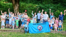 Uz Dane otvorenih vrata udruga članovi HPD Gojzerica organizirali Potragu za blagom na Starom gradu za najmlađe