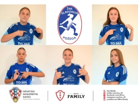 Pet igračica ŽNK Slavonija Požega pozvano u hrvatske mlađe reprezentacije