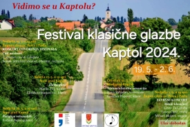 Očekuju nas još dva koncerta 1. Festivala klasične glazbe u Kaptolu