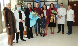 Sat iza ponoći dobili smo prvu bebu u OŽB Požega 2026. godine - dječak Josip Gustin iz Pleternice