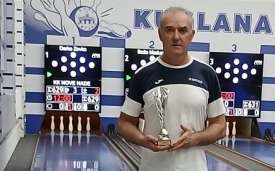 Darko Zovko iz KK "Nove nade" Požega drugi na Pojedinačnom prvenstvo Regije Istok u kuglanju za sezonu 2025./2026.