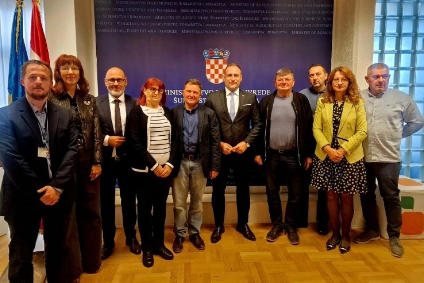 Održan sastanak s predstavnicima Središnjeg saveza udruga uzgajivača svinja Hrvatske