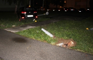 Vozač 29-godišnjak koji je izletio u Babinom Viru i presjekao stup rasvjete imao 1,58 promila alkohola
