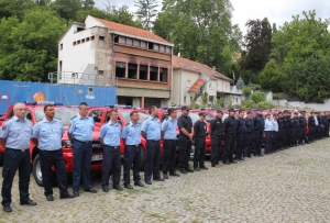 Svečana primopredaja vozila a vatrogasni pick-up dobio DVD Jakšić