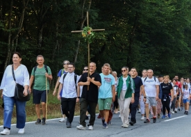 Tradicionalno 61. hodočašće od Stražemana do Voćina dugo 35 km