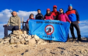 Članovi HPD Gojzerica na trodnevnom pohodu vrhova Pelješca, Korčule i Dubrovačkog zaleđa