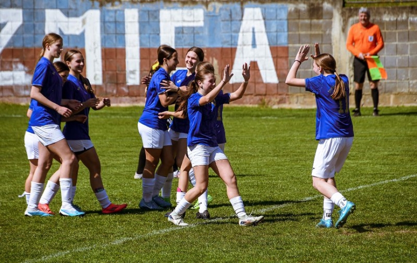 Igračice ŽNK Slavonija Požega pobijedile Osijek u susretu 13. kola 1. HNLŽ pionirki